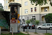 Die Litfaßsäule aus &quo